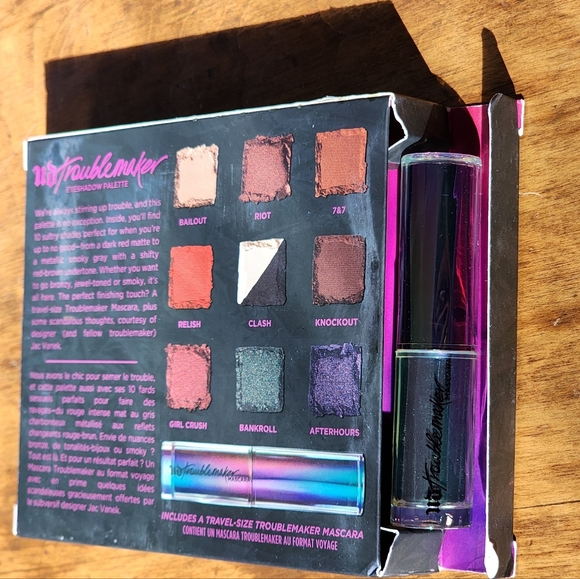 Urban Decay NIB Troublemaker Eyeshadow Mascara set - Picture 6 of 11
